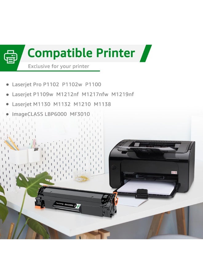 خرطوشة حبر متوافقة مع HP 85A (CE285A) – أسود - Image 3